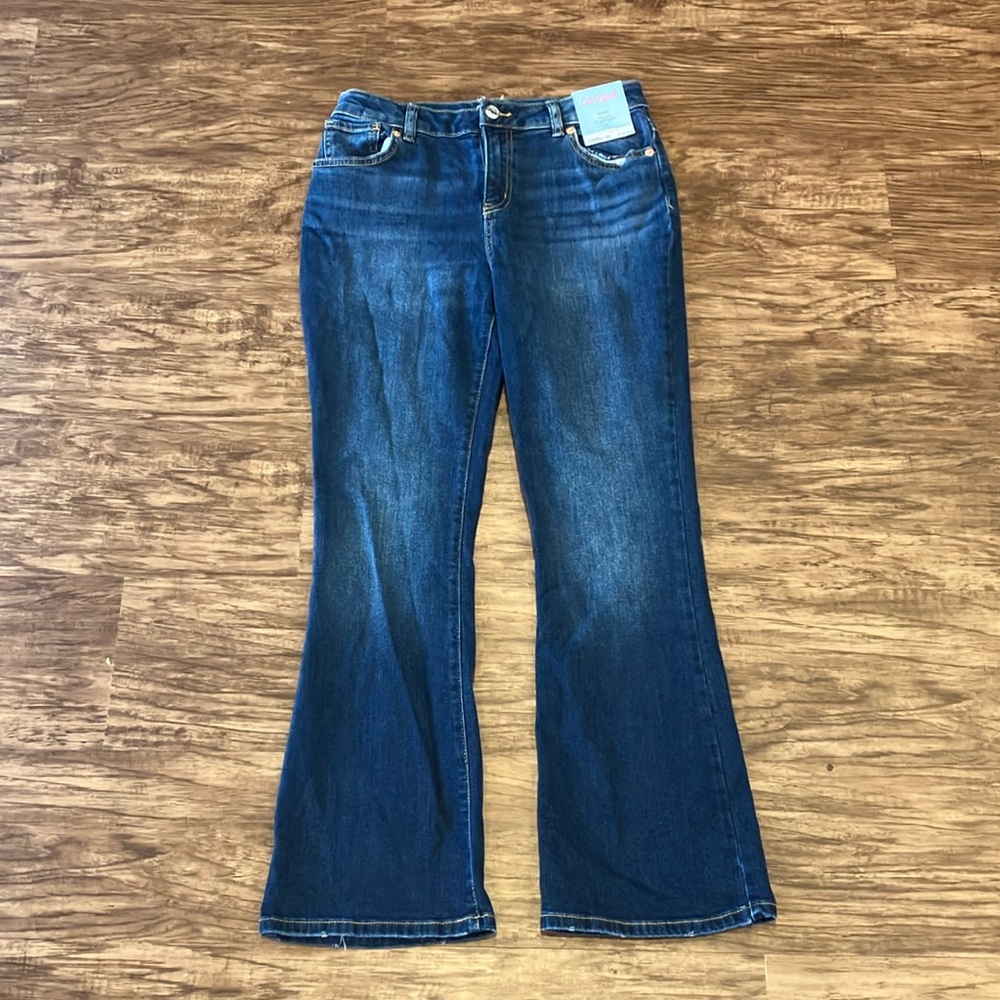Cat & Jack Blue Bootcut Jeans with Classic Denim Wash